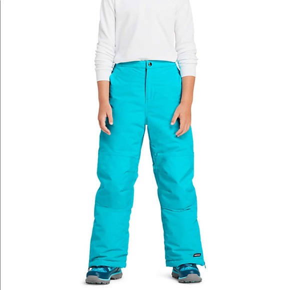 Kids Squall Waterproof Insulated Iron Knee Winter Snow Pants Lands’ End sz 6 - Picture 11 of 12